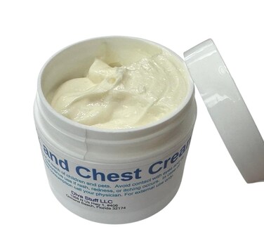 Diva Stuff Neck and Chest Cream For Saggy, Loose and Wrinkled Skin, 2 fl oz
