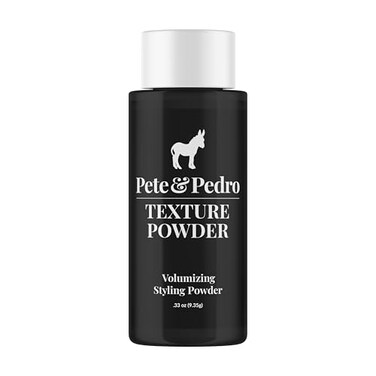 Pete &amp; Pedro TEXTURE POWDER - Texturizing and Volumizing Styling Powder For Men &amp; Women   Adds Mega Volume &amp; Texture, Matte Finish, Root Lifting &amp; Restyleable Hold   As Seen on Shark Tank, 0.33 oz.