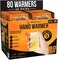 Natural Hand Warmers - 40 Pairs (80 Warmers) - Air Activated 11 Hours of Consistent Natural Heat Handwarmers Pack - Easy Activation   Portable Hot Hands Hand Warmers Bulk, Hot Heat Pack Feet &amp; Body