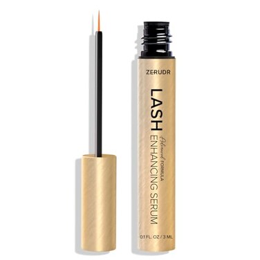 Lash Serum for Eyelash Growth: Advanced Formula for Thicker, Longer, Fuller Lashes with Natural Volume, Strength &amp; Nourishment (3mL)