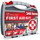Swiss Safe 2-in-1 First Aid Kit for Car, Travel &amp; Home, Businesses - Bonus Mini Kit for Medical Emergency Aid, Survival, Camping - FSA &amp; HSA Eligible - 348 Pcs, Large Hardcase FAK