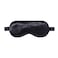 Slip Silk Sleep Mask, Black (One Size)