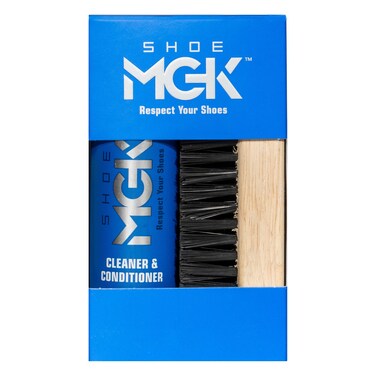 Shoe MGK Starter Shoe Cleaner Kit - Shoe Cleaner &amp; Conditioner for All Shoes, Premium Shoe Brush