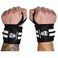 Gymreapers Weightlifting Wrist Wraps (Competition Grade) 18" Professional Quality Wrist Support with Heavy Duty Thumb Loop - Best Wrap for Powerlifting, Strength Training, Bodybuilding(White,18")