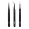 iFixit Precision Tweezers Set - Extra Fine, Angled, Blunt Tips for Electronics, Hobby, Industrial, Professional, Craft