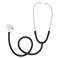 Skeleteen Doctor's Stethoscope Kids Toy - Doctor-Or-Nurse Pretend Play-Costume Accessories and Prop Toys for Kids - 1 Piece (Black)