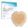 MedVance TM Silicone - Bordered Silicone Adhesive Foam Dressing Sacral Size 7"x 7" Box of 5 dressings