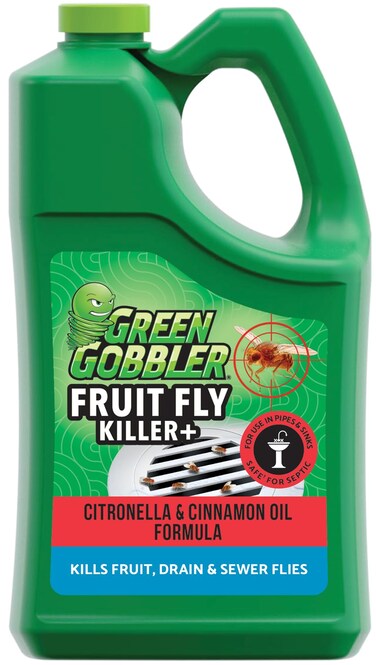 FRUIT FLY GOODBYE Gel Drain Treatment   Drain Fly Killer   Fruit Fly Killer   Drain Flies Treatment   Fruit Flies Treatment   Drain Fly &amp; Fruit Fly Eliminator (1 Gallon)