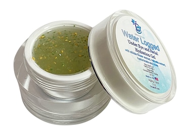 Diva Stuff Water Logged Under Eye and Facial Hydration Gel With Albiza Flower Extract, Tremella Extract, Hyaluronate and Black Algae