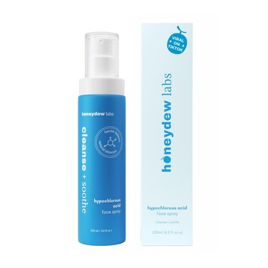 Honeydew Labs 0.015% Hypochlorous Acid Spray - HOCL - Antibacterial Hypoallergenic Sensitive Skin Toner Cleanse, Soothe for Face and Body - Safe to use on Acne - Eczema - Eyelid - Redness (6.8 fl oz)