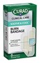 Curad Soothe &amp; Cool Burn Bandages, Instant Cooling, Assorted Sizes, 8 Count