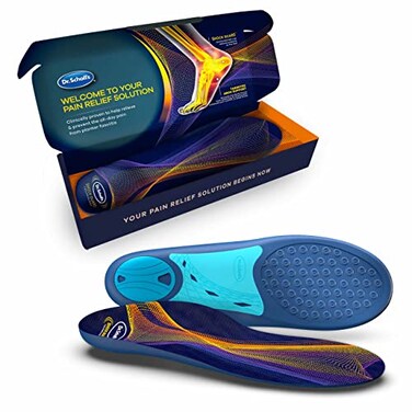 Dr. Scholl's Plantar Fasciitis Sized to Fit Pain Relief Insoles // Shoe Inserts with Arch Support for Men and Women, 1 Count