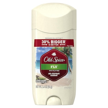 Old Spice Fresher Collection Men's Anti-Perspirant and Deodorant, Fiji Scent - 3.4 Oz