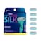 Schick Hydro Silk Sensitive Razor Blade Refills, 6 Count   5-Blade Sensitive Skin Razors for Women   Womens Razor Refills for Sensitive Skin