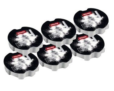 Miele Miele PowerDisk All in 1 Dishwasher Detergent for Dishwashers with AutoDos, 6-Pack