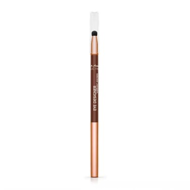 M. Asam MAGIC FINISH EYE DESIGNER Vibrant Brown - waterproof eyeliner for a long-lasting &amp; color-intensive result with integrated sponge for easy blending, eye make-up, 0.01 Oz