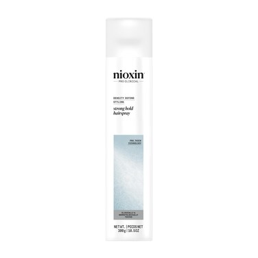 Nioxin Density Defend Styling Strong Hold Hairspray   For Long-Lasting Hairstyles  Humidity Resistant   10.6 Fl Oz