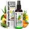 Rosemary Oil and Rice Water Hair Growth Spray - Serum with Biotin, Keratin, Caffeine, Vitamins C &amp; B5 for Hair Mask, Hair Care, Scalp Treatment, Thickening Dry Damaged Hair for Women &amp; Men