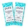 Pura XL Flushable Hemorrhoid Wipes, 2 Packs of 48 (96 Wipes), Extra Large Medicated Wipes with 50% Cooling Witch Hazel, Soothing Coconut Oil &amp; Aloe Vera, Fast Acting Relief, Fragrance Free