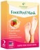 PLANTIFIQUE Foot Peeling Mask 2 Pack   Dermatologically Tested Repairs Heels &amp; Removes Dry Dead Skin for Baby Soft Feet   Exfoliating Foot Peel Mask for Dry Cracked Feet   Peach