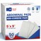 GauzeCare Sterile Abdominal- ABD Combine Pads  50-Pack, 5 x 9 Inches  Extra Absorbent &amp; Thick, Individually Wrapped Wound Dressing, First Aid Pads  Surgical-Grade, Nonstick- for Heavy Leakage, Post Op