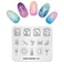 KADS Nail Stamping Plate Fashion Nail Art Stamp Template DIY Image Template Manicure Stamping Plate Stencil Tools(FASHION 014)