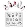 KADS Nail Stamping Plate Chinese Style Geometry Nail Art Stamp Template DIY Image Template Manicure Stamping Plate Stencil Tools (CN005)