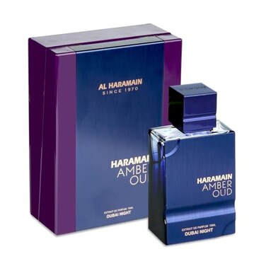 Al Haramain Amber Oud - Dubai Night Edition for Unisex - Arabian Perfume for Women and Men - Oriental Woody Fragrance - Arabic Perfume - Extrait De Parfum Spray - 2.53 oz