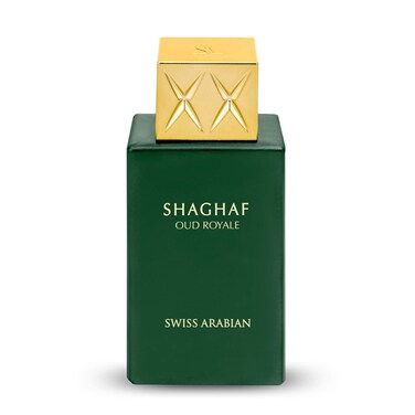 Swiss Arabian Shaghaf Oud Royale Spicy, Oud, Aromatic Fragrance - Notes of Saffron and Lavender - Perfume for Women and Men - 2.5 oz EDP Spray