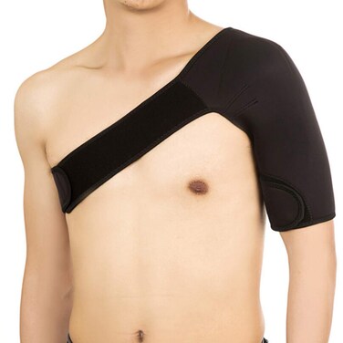 EXCEART Tape Holder Adjustable Elastic Single Shoulder Support, one Size fits All. for Both Men and Women, Adjustable Straps