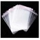 JOSDIOX Self Sealing Cellophane Bags Self Adhesive,3X4 Inches Clear Resealable Cellophane Bags 3x4 inch100 Pcs