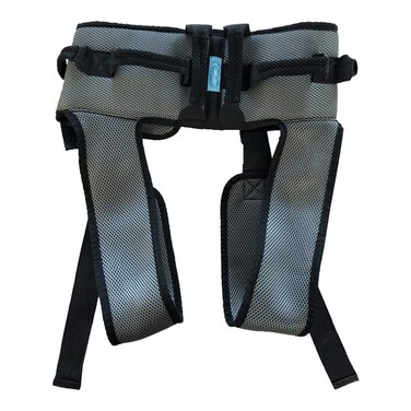 Transfer with Leg Loops Medical Safety Assist Device for Pediatric Elderly Occupational Supplies Long Strap (Grey)