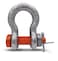CM M848AG Alloy Anchor Shackle with Galvanized Bolt, Nut and Cotter, 2 Ton Work Load Limit, 3/8" Size