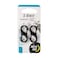 Nite Ize S-Biner MicroLock Stainless Steel - S-Biner with Locking Dual Sided Gates - Keep Keys Secure with Carabiner Key Holder - Black (2 Pack)