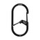 Nite Ize GS2-01-R6 G-Series Dual Chamber Carabiner, Size #2 1-Pack, Black