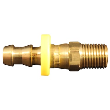 Milton S-1706-6 1/4" MNPT 3/8" ID Push On and Lock Swivel Fitting