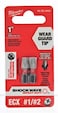 Milwaukee 48-32-4440 Insert bit Ecx 1/4"Hex, 2 Pack