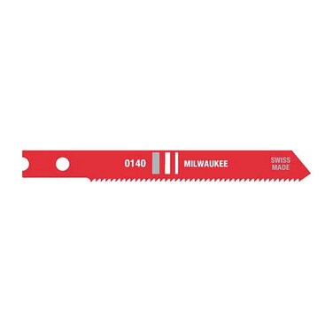 MILWAUKEE JIG SAW Blade HSS 24T 2-3/4LG (5PK) Part No. 48-42-0140