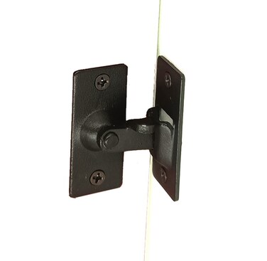 Barn Door Cabinets Privacy Locks Small Locks Wooden Fence Locks Farm Door Locks(Black)