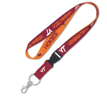 Virginia Tech VT Hokies 20 Inch Lanyard with Detachable Buckle