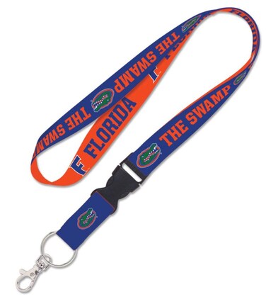WinCraft University Florida Gators 1-Inch Width, 16-Inch Opening Buckle Lanyard - The Swamp