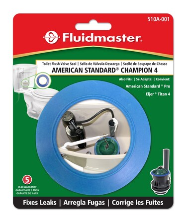 Fluidmaster 510A-001-P10 American Standard and Eljer Replacement Flush Valve Seal, Blue