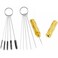 ABEST 3 Set Airbrush Spray Cleaning Repair Tool Kit Stainless steel Needle Brush Set