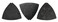 Arrow OSCTSD-1 Multipurpose Sanding Sheets Multipack for Oscillating Tools for Wood and Metal, 6-Piece Set Includes 60-Grit, 120-Grit, and 240-Grit Sandpaper, Universal, Fits Most Multitools