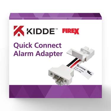 Kidde Quick Connect Smoke Detector Adapter Plug, Smoke Alarm Wiring Harness, Compatible with Kidde Hardwired Smoke, Carbon Monoxide, &amp; Combination Smoke &amp; Carbon Monoxide Detectors