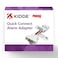 Kidde Quick Connect Smoke Detector Adapter Plug, Smoke Alarm Wiring Harness, Compatible with Kidde Hardwired Smoke, Carbon Monoxide, &amp; Combination Smoke &amp; Carbon Monoxide Detectors