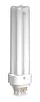 GE Lighting 97596 T4 Compact Fluorescent Lamp 13 Watt 4-Pin G24q-1 Base 900 Lumens 82 CRI 3500K Ecolux Double Biax