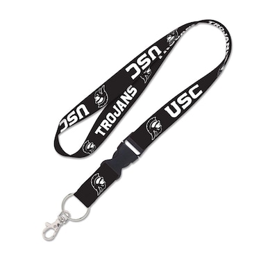 WinCraft USC Trojans Blackout 1" Lanyard with Detachable Buckle