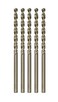 Milwaukee Elec Tool 48-89-2305 Thunderbolt Cobalt Drill Bit, 1/8-In. - Quantity 5