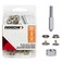 Arrow GSFK6 Snap Fastener Kit, Includes 6 Sets of Nickel-Plated Brass Snaps for Indoor and Outdoor Use